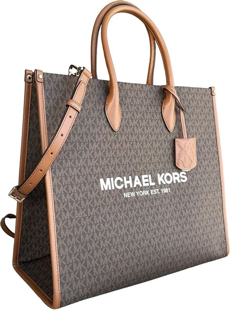 michael kors signature tote nordstrom|Michael Kors large signature tote.